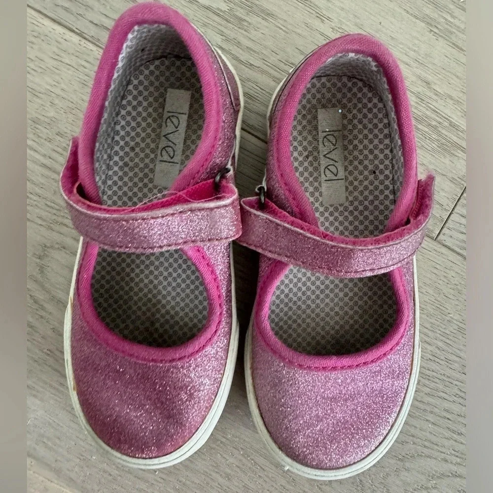 Dazzler hot pink Level Brand Mary Jane shoe